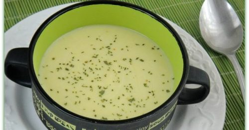 Sopa vichyssoise o crema de puerro