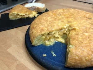 Tortilla de patatas de bolsa